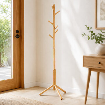Bremen Coat Stand | Oak Finish