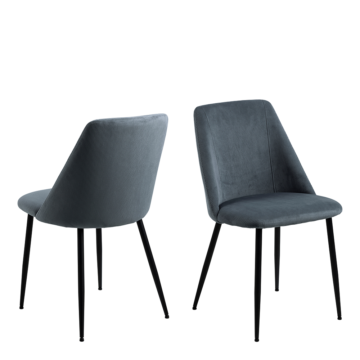 Ines Grey Dining Chair | Set of 4