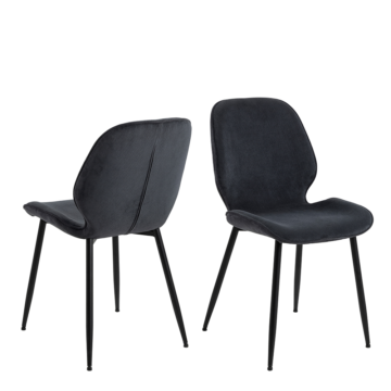 Femke Set of 4 Grey Dining Chairs