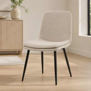 Becca Beige Set of 4 Dining Chairs
