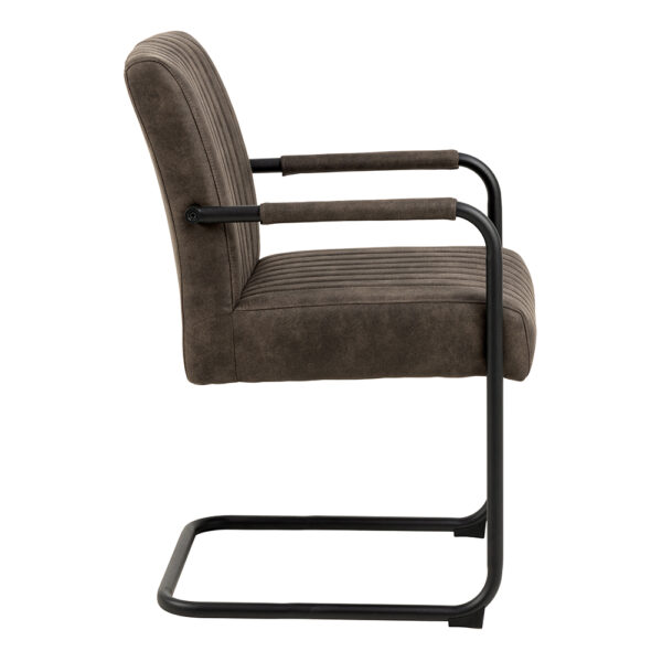 Adele Dining Chair in Grey Fabric Set of 2 | Assembly Required