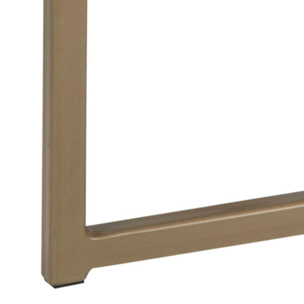 Alisma Coffee Table with White Marble Effect Top | Assembly Required