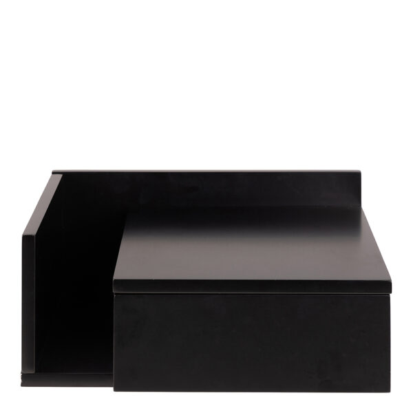 Ashlan Bedside Table in Black | Assembly Required