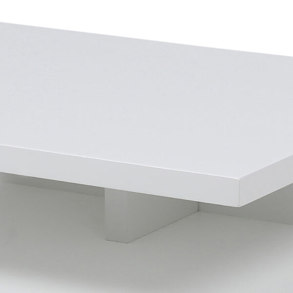 Ashlan Bedside Table with 1 Drawer in White | Assembly Required