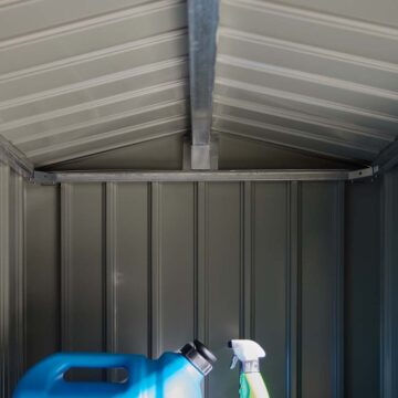 Oakworld Alfresco Brentvale Premium Apex Metal Shed 8×4