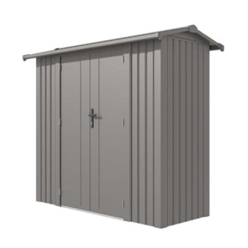 Oakworld Alfresco Brentvale Premium Apex Metal Shed 8×4