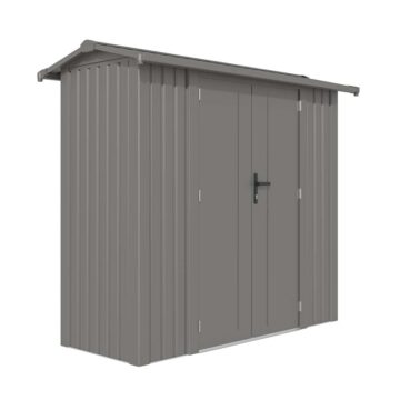 Oakworld Alfresco Brentvale Premium Apex Metal Shed 8×4