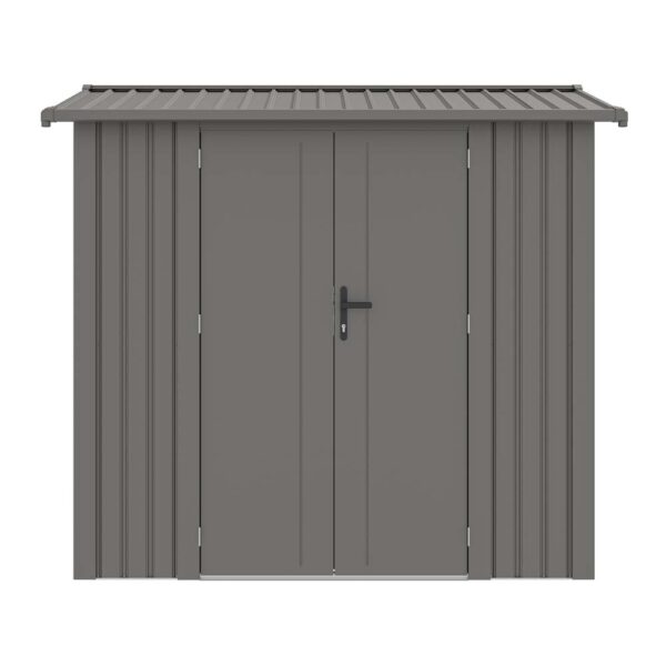 Oakworld Alfresco Brentvale Premium Apex Metal Shed 8x6 | Assembly Required