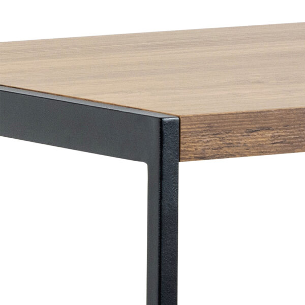 Bahamas Bar Table Set and Black and Oak | Assembly Required