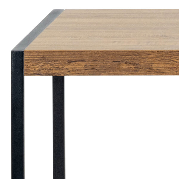 Bahamas Bar Table Set and Black and Oak | Assembly Required