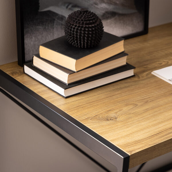 Bahamas Office Desk and Black and Oak | Assembly Required