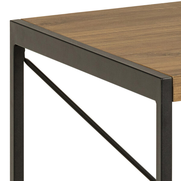 Bahamas Office Desk and Black and Oak | Assembly Required