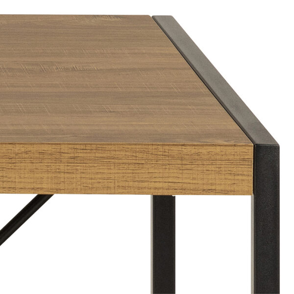 Bahamas Office Desk and Black and Oak | Assembly Required