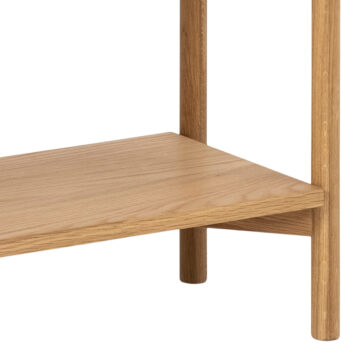 Braidwood Oak Tall 4 Shelf Bookcase