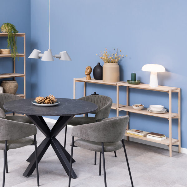 Braidwood bookcase  with 4 shelves in White | Assembly Required
