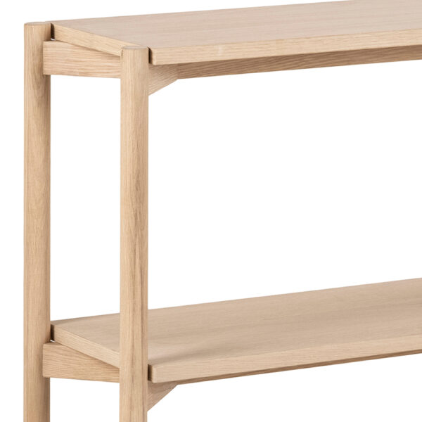 Braidwood bookcase  with 4 shelves in White | Assembly Required