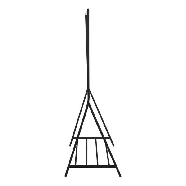 Brent Clothes Rack in Black | Assembly Required