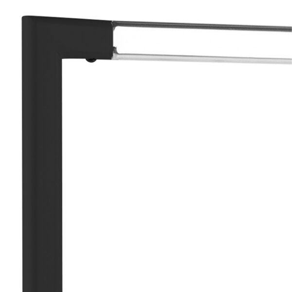 Brent Clothes Rack in Black | Assembly Required