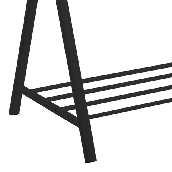 Brent Clothes Rack in Black | Assembly Required
