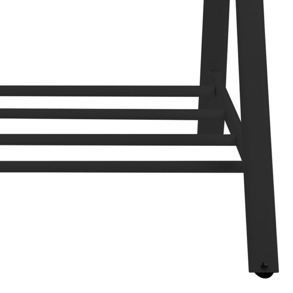 Brent Clothes Rack in Black | Assembly Required