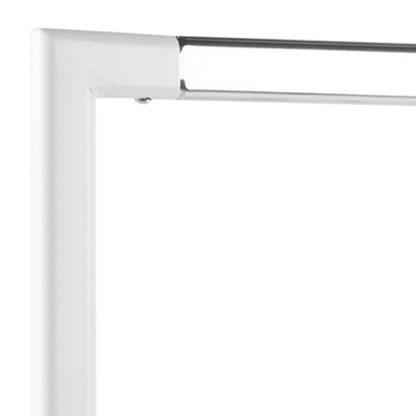 Brent Clothes Rack in White | Assembly Required
