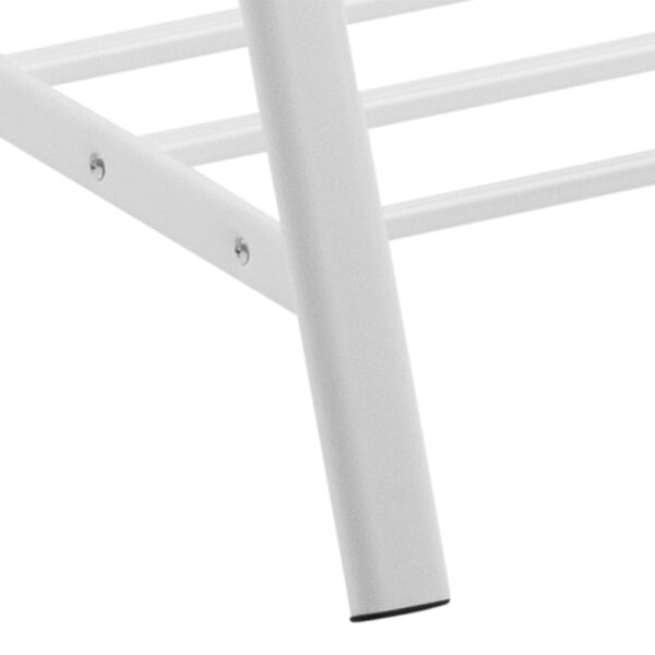 Brent Clothes Rack in White | Assembly Required