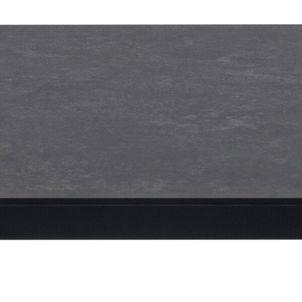 Brentford Dining Table in Matte Black | Assembly Required