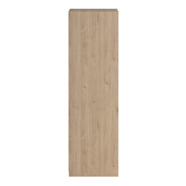 Cairo Wardrobe with 2 Sliding Doors 1 Small Door and 2 drawers in Jackson Hickory Oak | Assembly Required