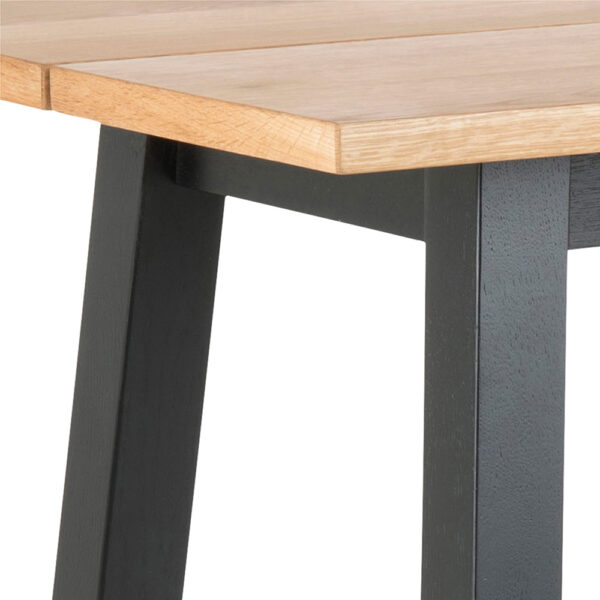 Chara Bar Table in Black & Oak | Assembly Required