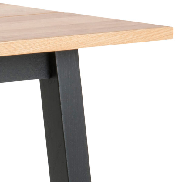 Chara Bar Table in Black & Oak | Assembly Required