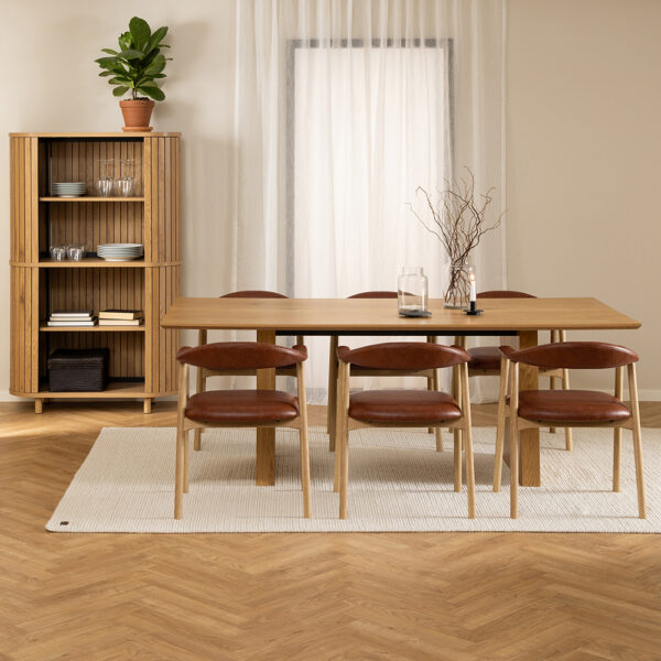 Colima Dining Table in Oak | Assembly Required