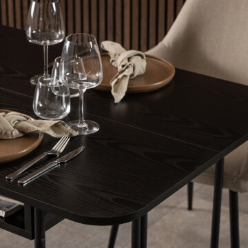 Darlington Black Dining Table
