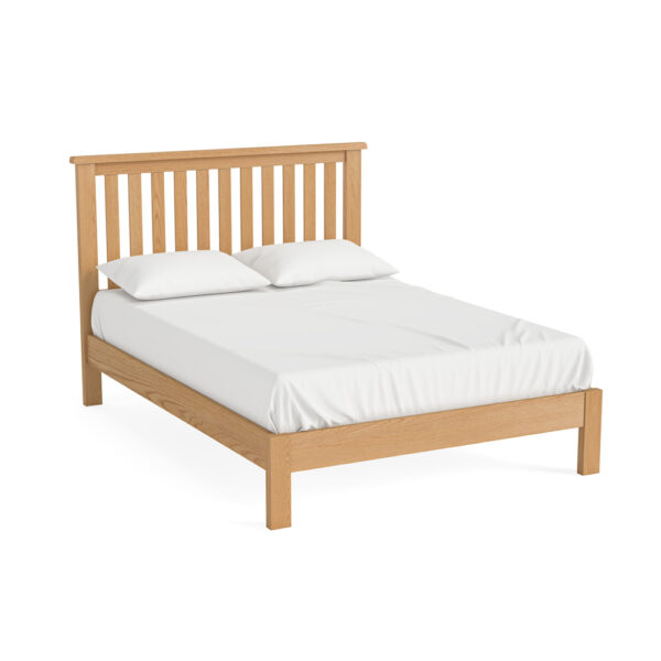 Belmont Slatted Bed 4'6" Low Foot End | Assembly Required