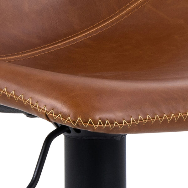 I_Oregon Bar Stool in Brown Set of 2 | Assembly Required
