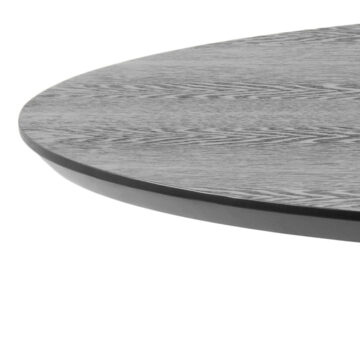 Ibiza Black Small Round Cafe Table
