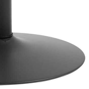 Ibiza Black Small Round Cafe Table