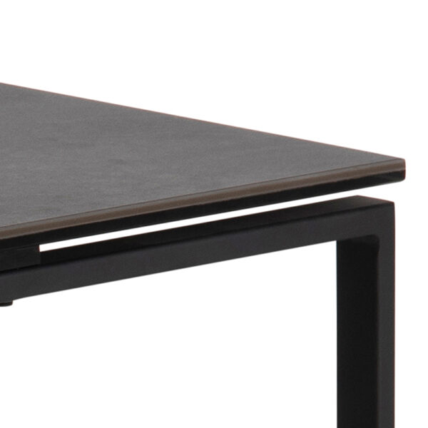 Katrine Nest of Tables in Black Set of 3 | Assembly Required