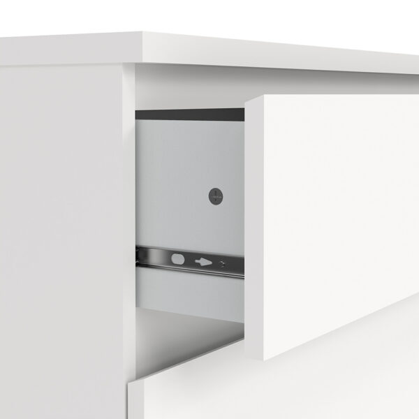 Moderno Chest of 3 Drawers in White | Assembly Required