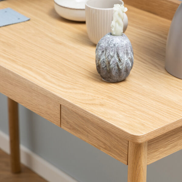 Paul Office Desk in Oak | Assembly Required