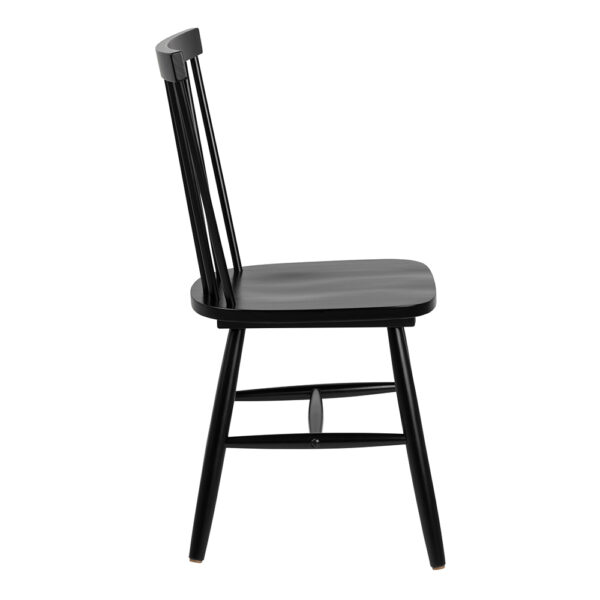 Riano Dining Chairs in Black Set of 2 | Assembly Required