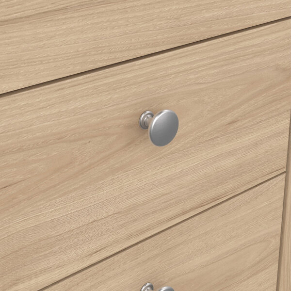 Ronda Bedside Table 2 Drawers in Jackson Hickory Oak | Assembly Required