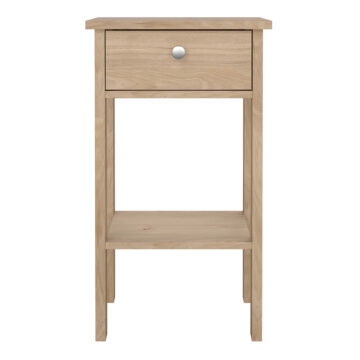Ronda Bedside Table with 1 Drawers in Jackson Hickory Oak