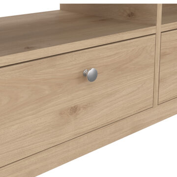 Ronda 3 Drawer TV Unit 151cm Jackson Hickory Oak Finish