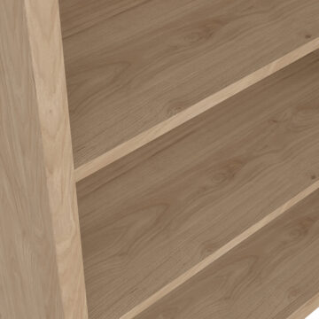 Seville Bookcase in Jackson Hickory Oak