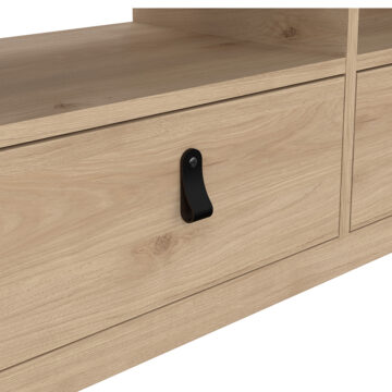 Seville 3 Drawer TV Unit 151cm | Jackson Hickory Oak Finish