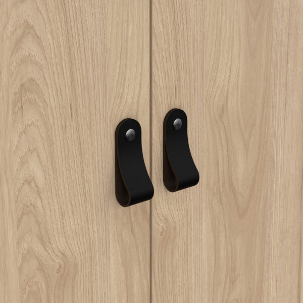 Seville Wardrobe with 2 Doors in Jackson Hickory Oak | Assembly Required