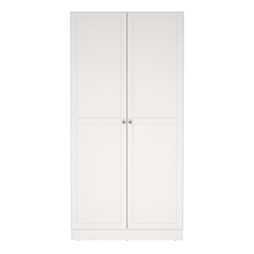 Studio Wardrobe Collection Wardrobe with 2 Frame Doors in White