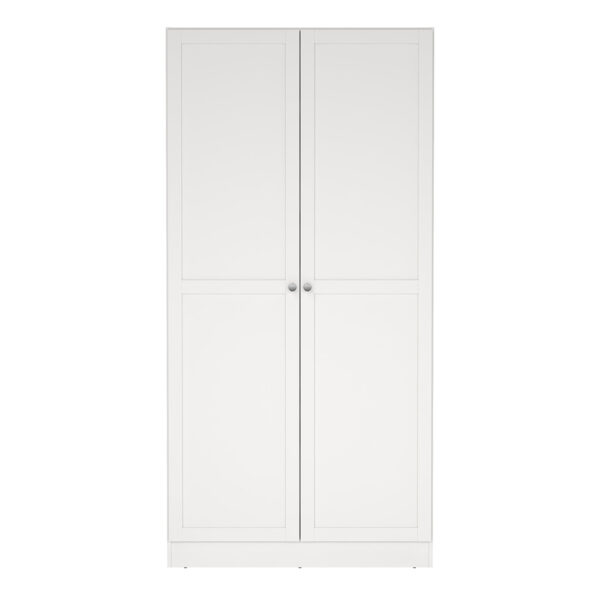 Studio Wardrobe Collection Wardrobe with 2 Frame Doors in White