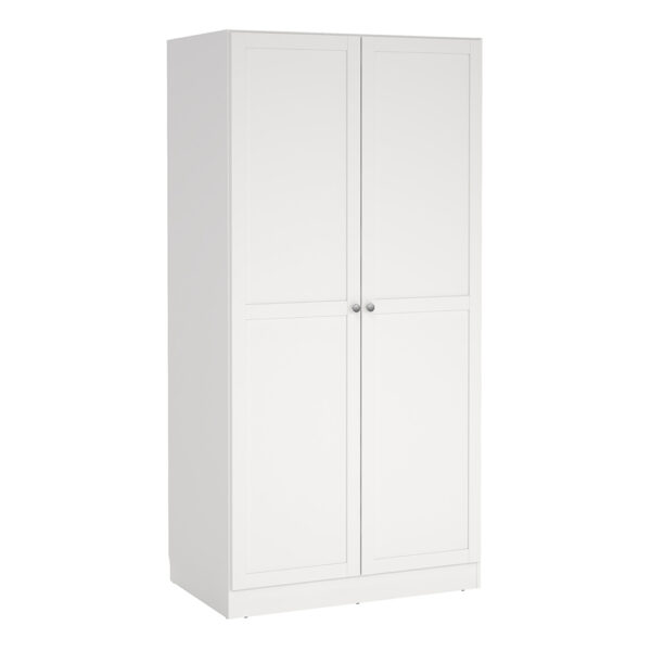 Studio Wardrobe Collection Wardrobe with 2 Frame Doors in White