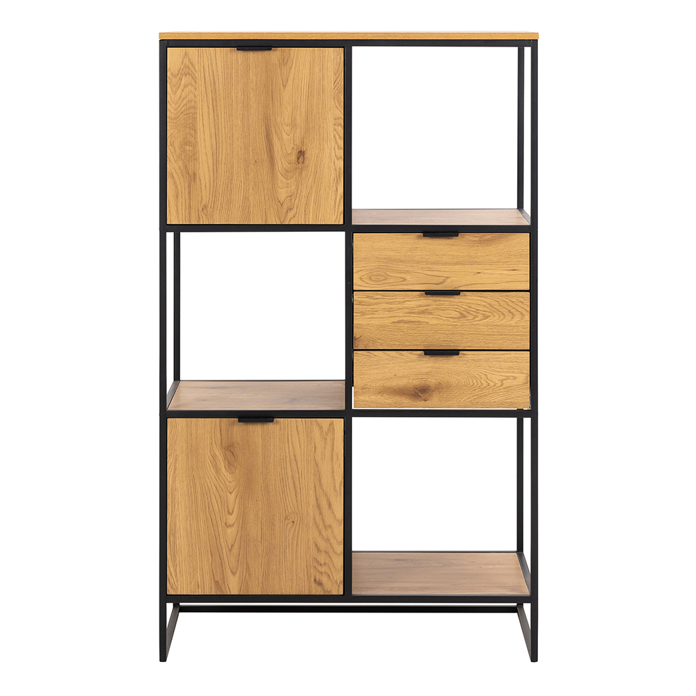 3 drawers and 1 Shelves in Black